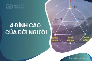 4 đỉnh cao của đời người thần số học là gì?