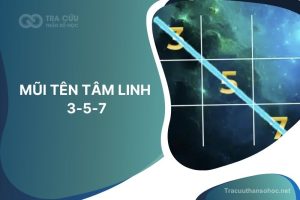Mũi tên tâm linh 3-5-7 trong thần số học: sự nhạy cảm về tâm linh vượt trội