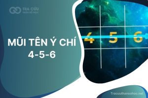 Mũi tên ý chí 4-5-6 trong thần số học: không chịu khuất phục trước nghịch cảnh