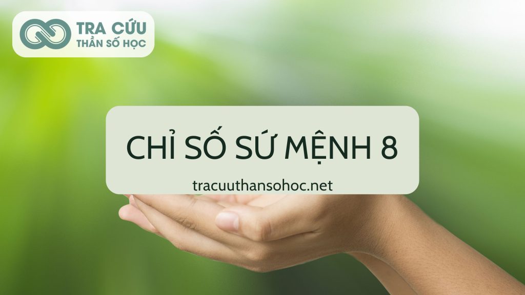 Chỉ số sứ mệnh 8