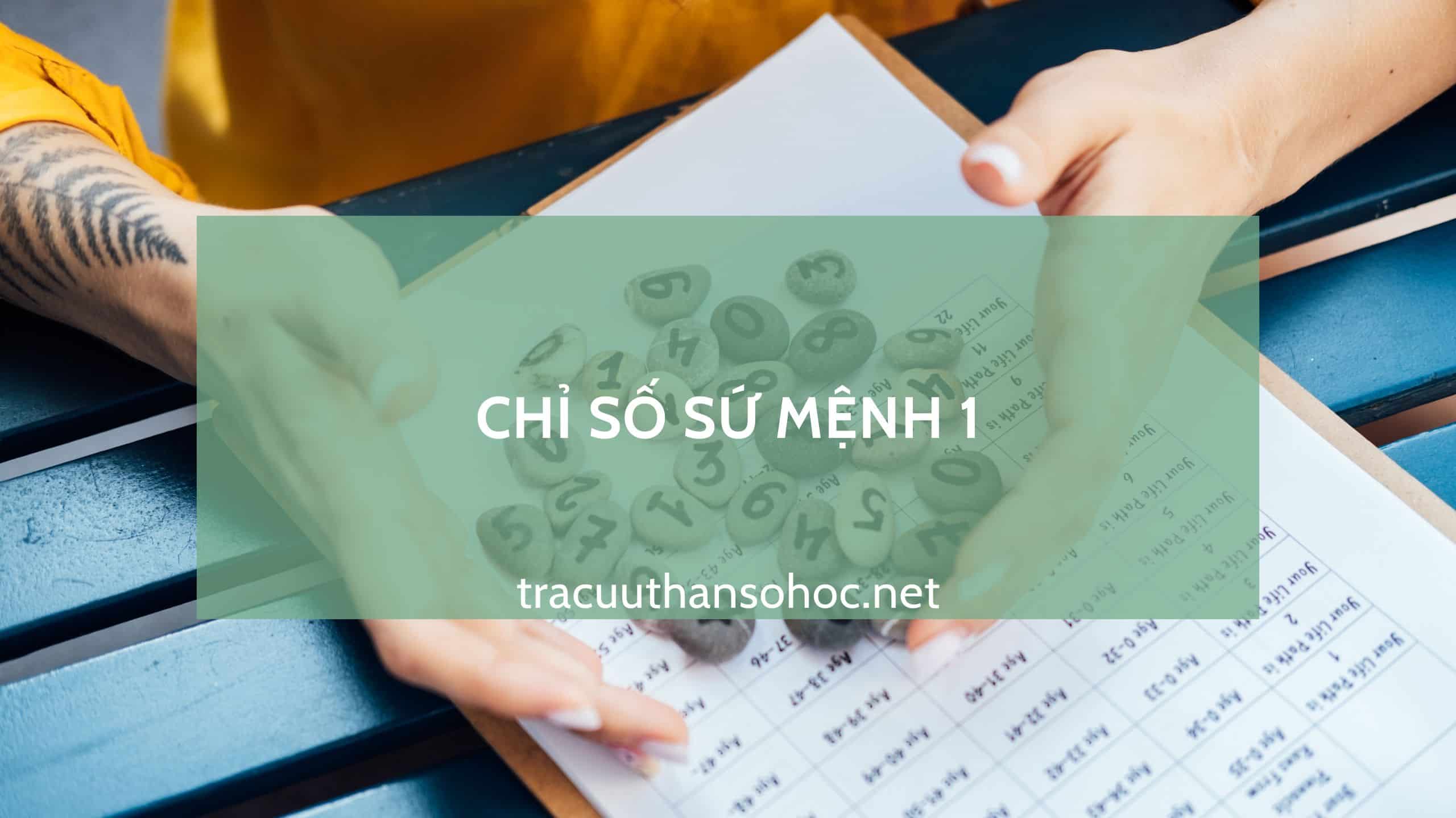 Chỉ số sứ mệnh 1 - Làm theo cách riêng để dẫn đầu