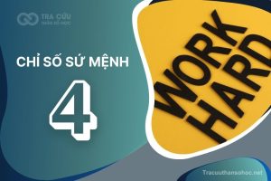 Chỉ Số Sứ Mệnh 4: Đặc Điểm, Sự Nghiệp, Mối Quan Hệ Và Lời Khuyên Dành Cho Người Sở Hữu  
