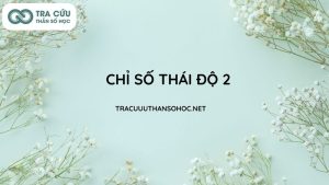 Chỉ số thái độ 2