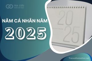 Cách tính và ý nghĩa của từng con số năm cá nhân năm 2025 (cập nhật mới nhất)
