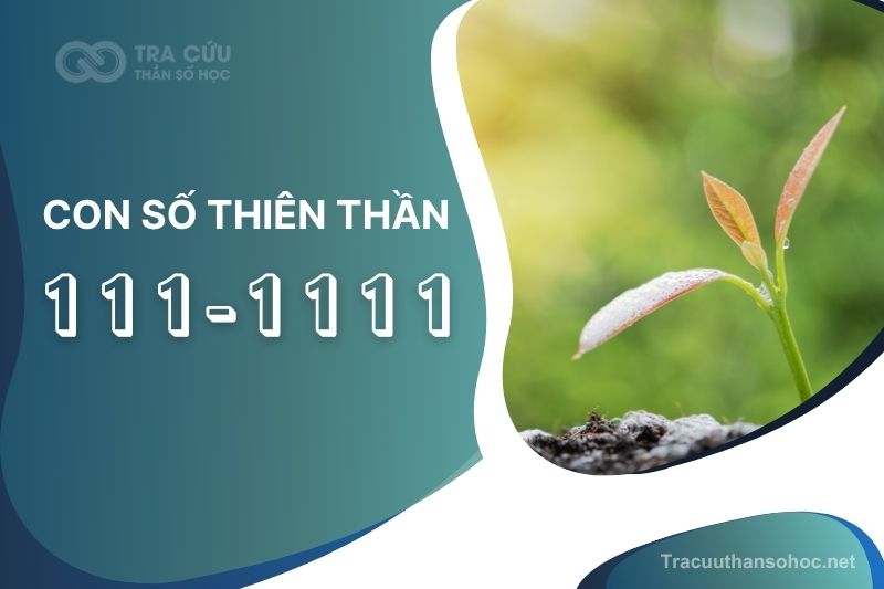 Giải mã con số thiên thần 111-1111: Thông điệp về sự khởi đầu mới mẻ và sức mạnh sáng tạo
