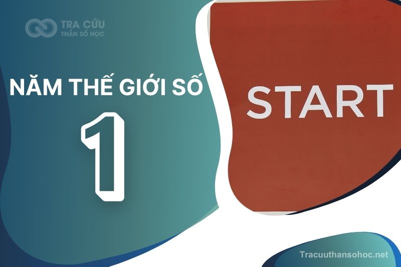 Năm thế giới số 1 trong thần số học nói lên điều gì?
